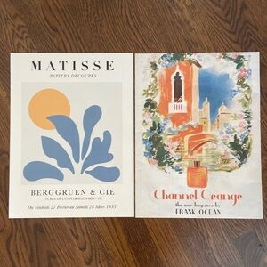 2 Society 6 Posters 12'x16'